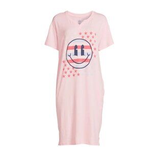 Way to Celebrate Women's Americana Lounger Sleepshirt, Size 3X (22W-24W)